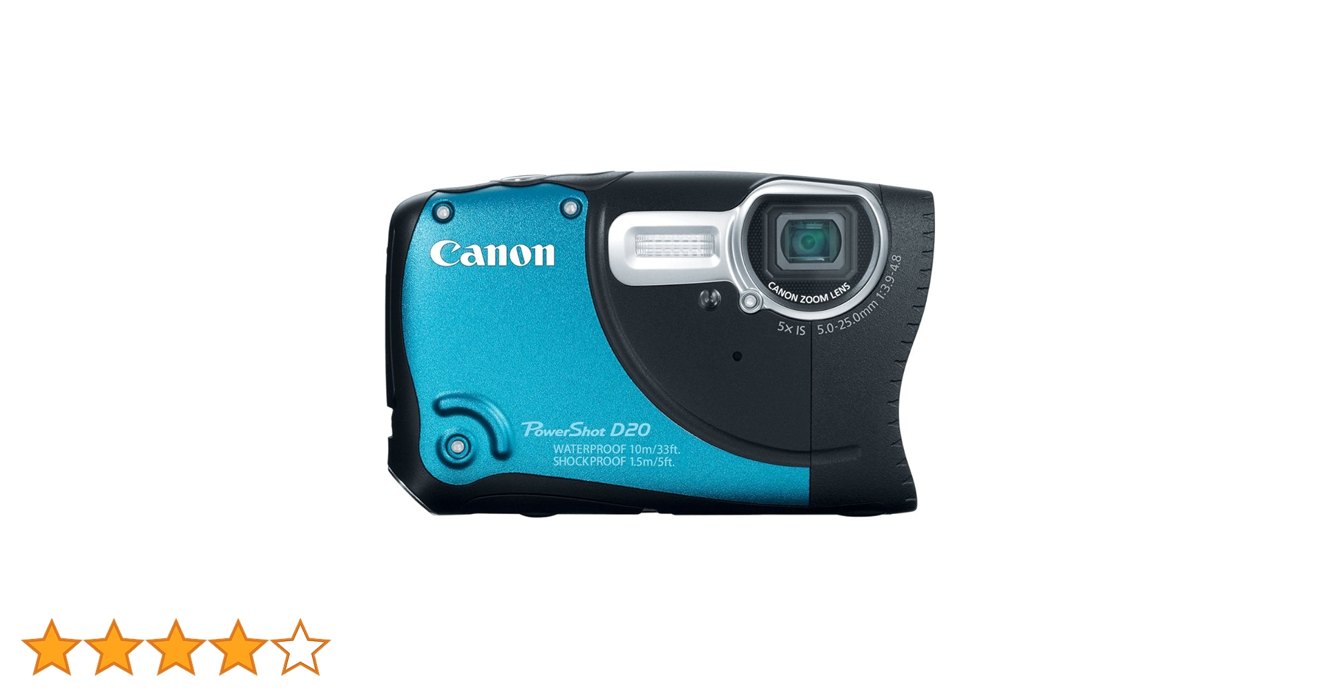 Amazon Canada: Canon PowerShot D20 12.1 MP CMOS Waterproof